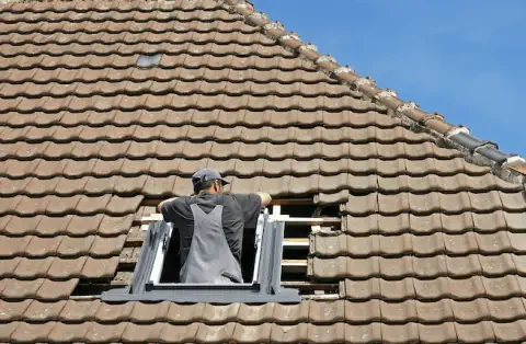 Pose de velux - Sérent